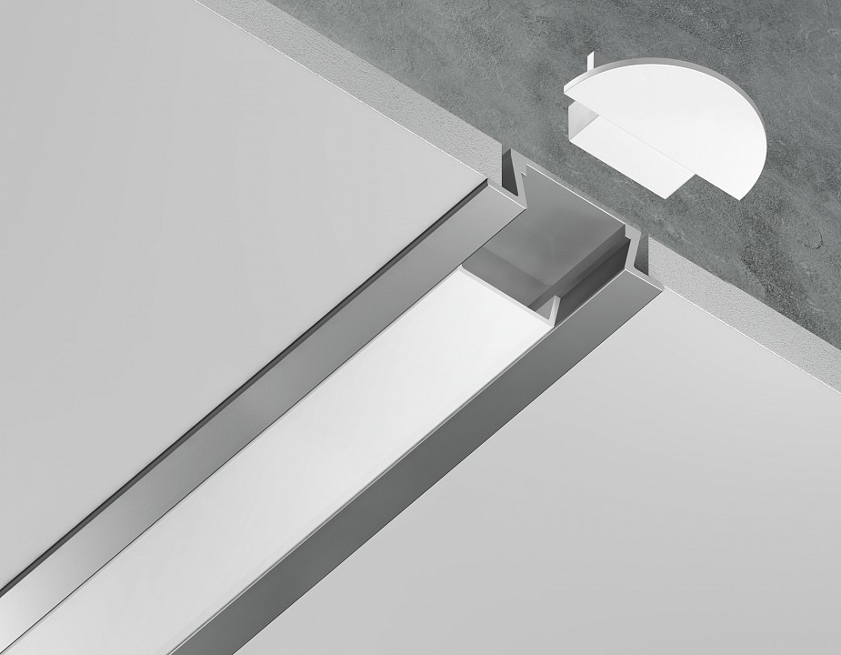 Профиль встраиваемый ambrella light gp gp1001al