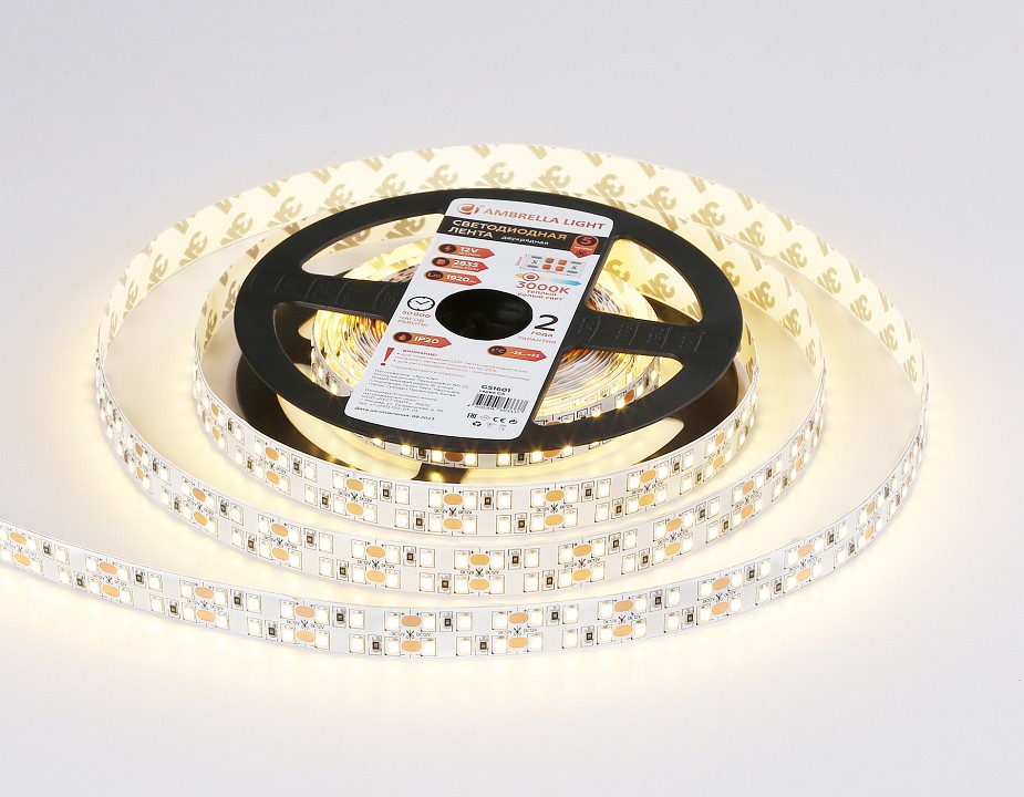 Лента светодиодная ambrella light gs gs1601