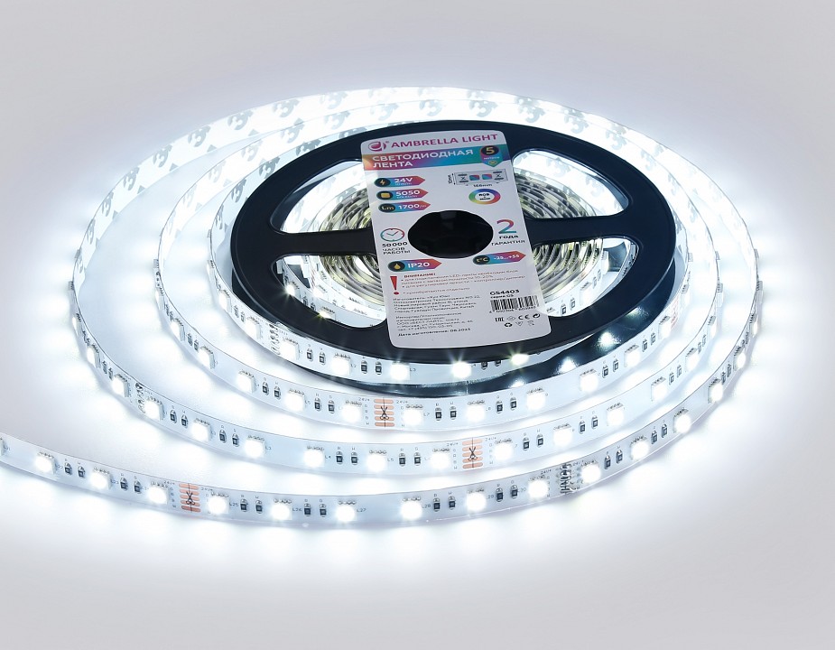 Лента светодиодная ambrella light gs gs4403