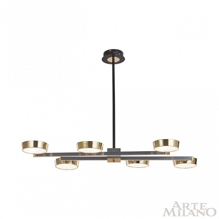Люстра на штанге arte milano ferrara-71279 271279/6l ni/gd