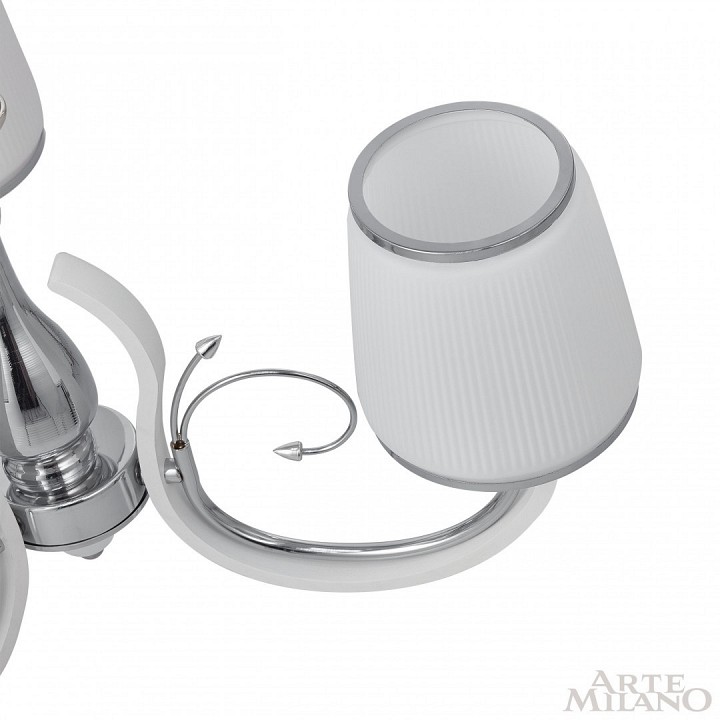 Подвесная люстра arte milano florentia-9247 309247/3 wh/ni