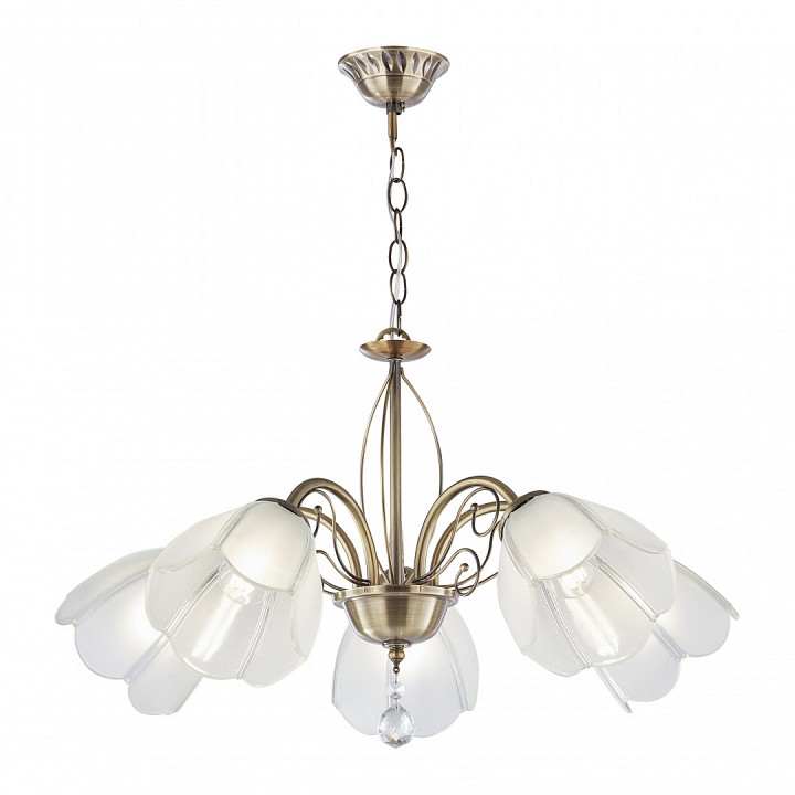 Подвесная люстра arte milano amalfi-2656 332656/5 ab