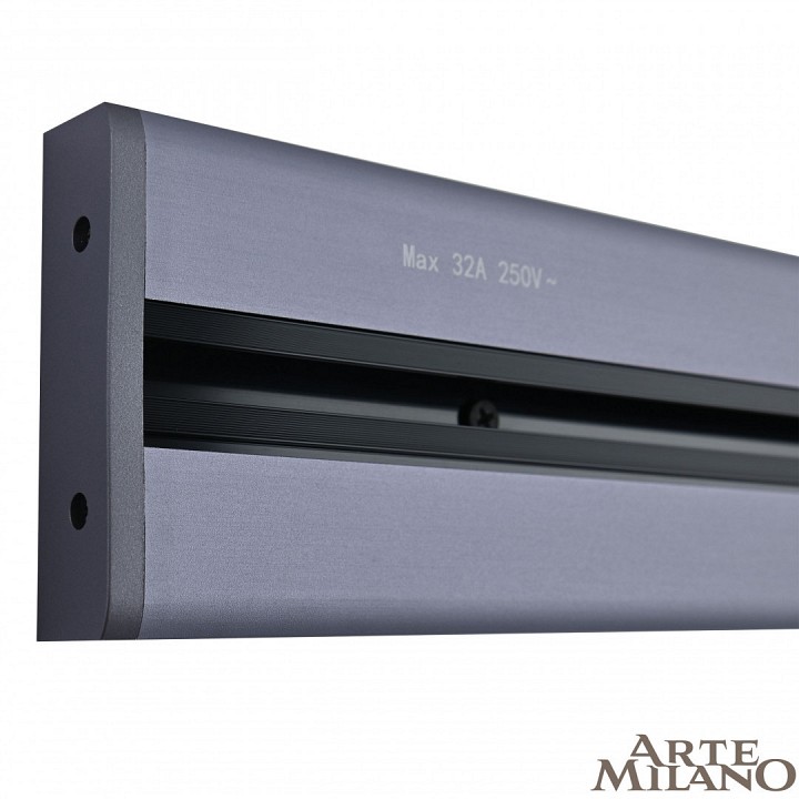 Трек накладной arte milano am-track-sockets 385201tob/100 grey