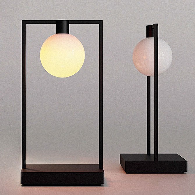 Настольная лампа декоративная artemide curiosity 0175010a