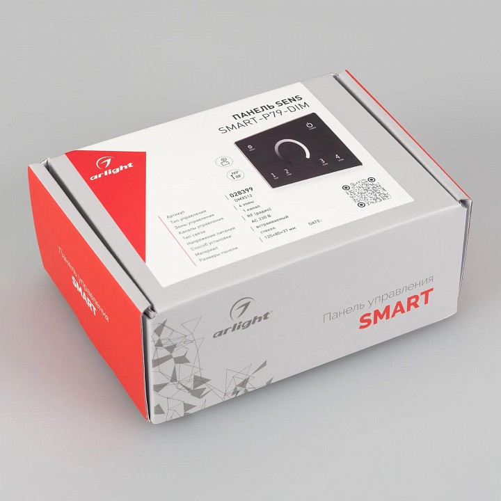 Панель-диммер сенсорный встраиваемый arlight smart 28399