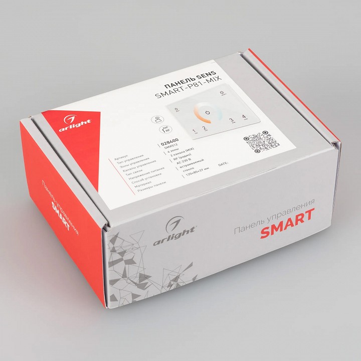 Панель-регулятора цт сенсорный встраиваемый arlight smart 28400