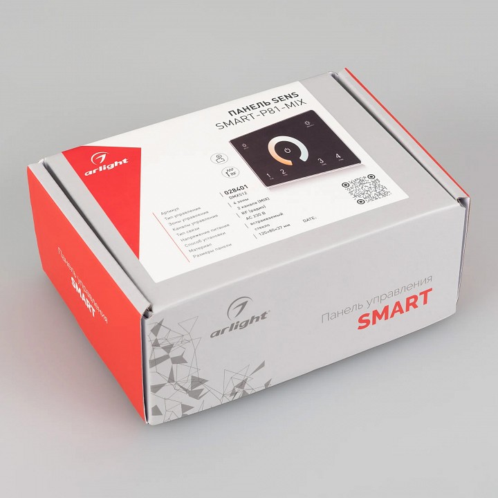 Панель-регулятора цт сенсорный встраиваемый arlight smart 28401
