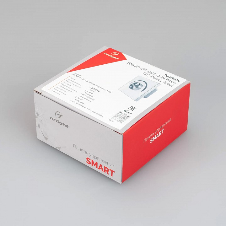 Панель-диммер сенсорный встраиваемый arlight smart 033752