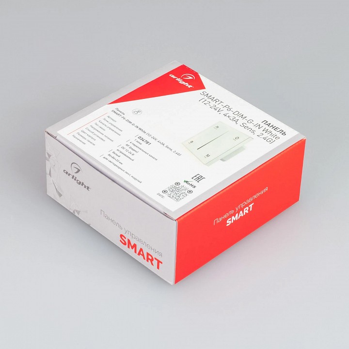 Панель-диммер сенсорный встраиваемый arlight smart 034781