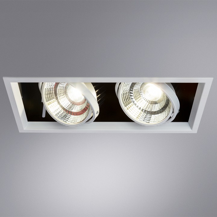 Встраиваемый светильник arte lamp merga a8450pl-2wh