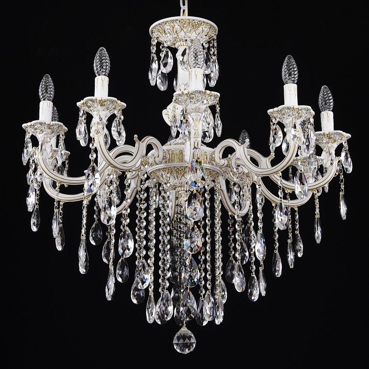 Подвесная люстра bohemia ivele crystal al7801 al78101/10/250 b wmg