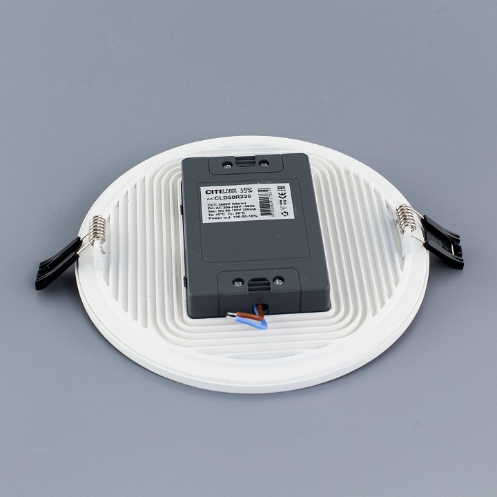 Встраиваемый светильник citilux омега cld50r220n