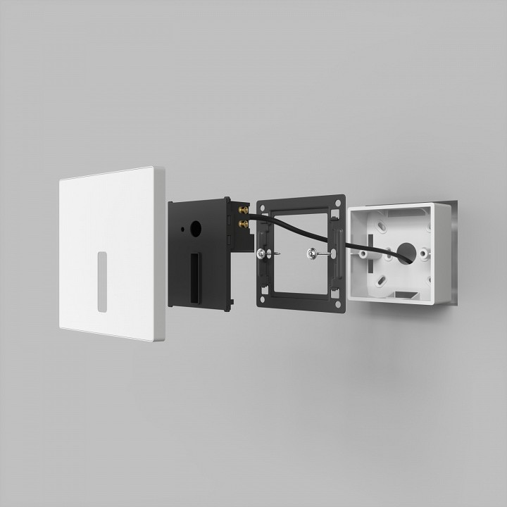 Встраиваемый светильник denkirs troms dk1030-wh