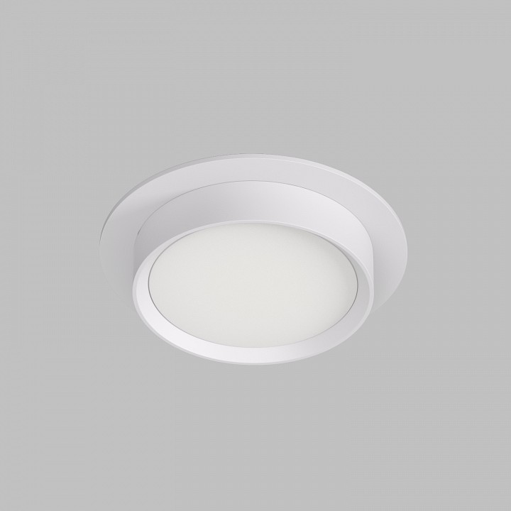 Встраиваемый светильник denkirs flat dk2090-wh