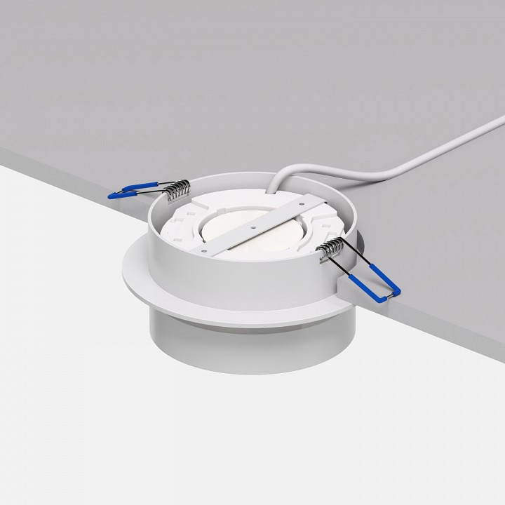 Встраиваемый светильник denkirs niko dk2100-wh