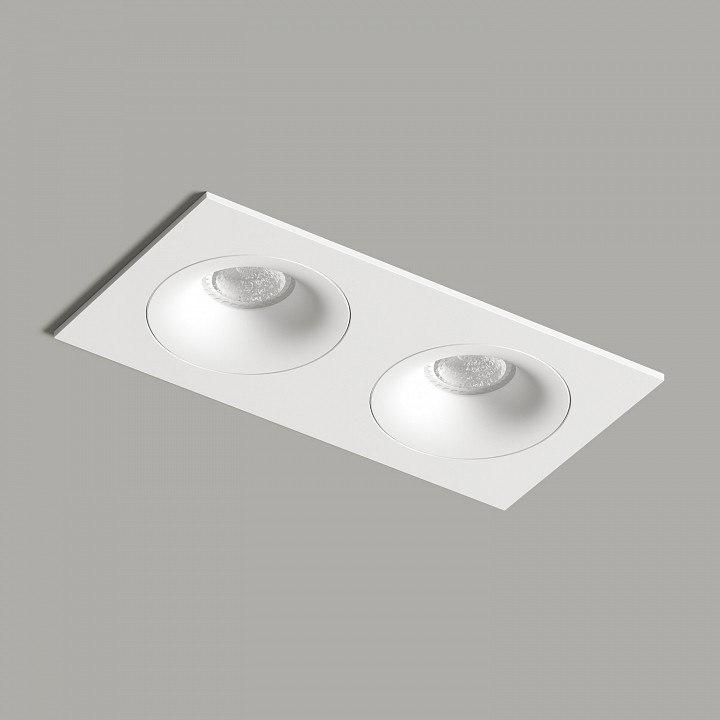 Встраиваемый светильник denkirs roto dk2122-wh