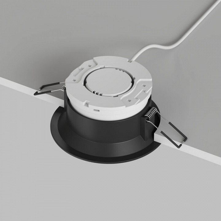 Встраиваемый светильник denkirs iner dk2150-bk