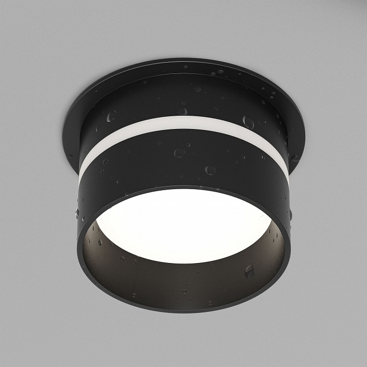 Встраиваемый светильник denkirs dk2404 dk2404-bk