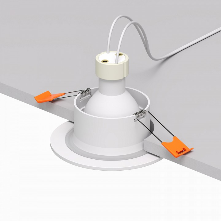 Встраиваемый светильник denkirs dk3016 dk3016-wh