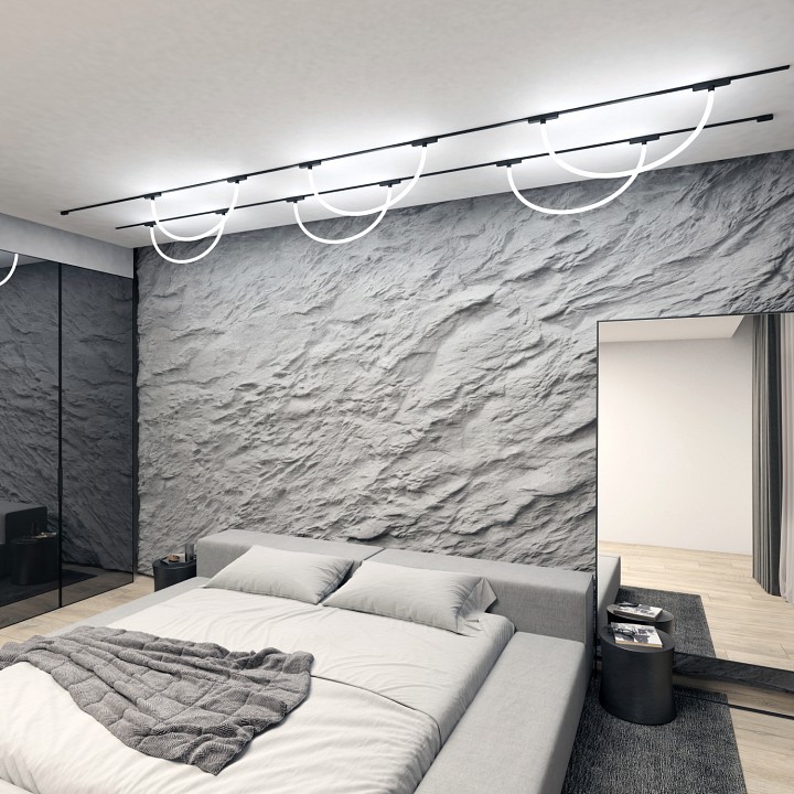 Накладной светильник denkirs air ray dk5357-bk