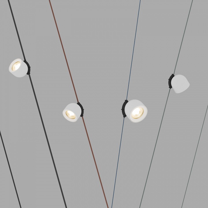 Накладной светильник denkirs belty spot dk5541-wh+bk