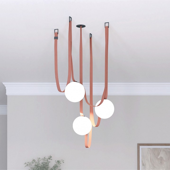 Накладной светильник denkirs belty orb dk5551-bk