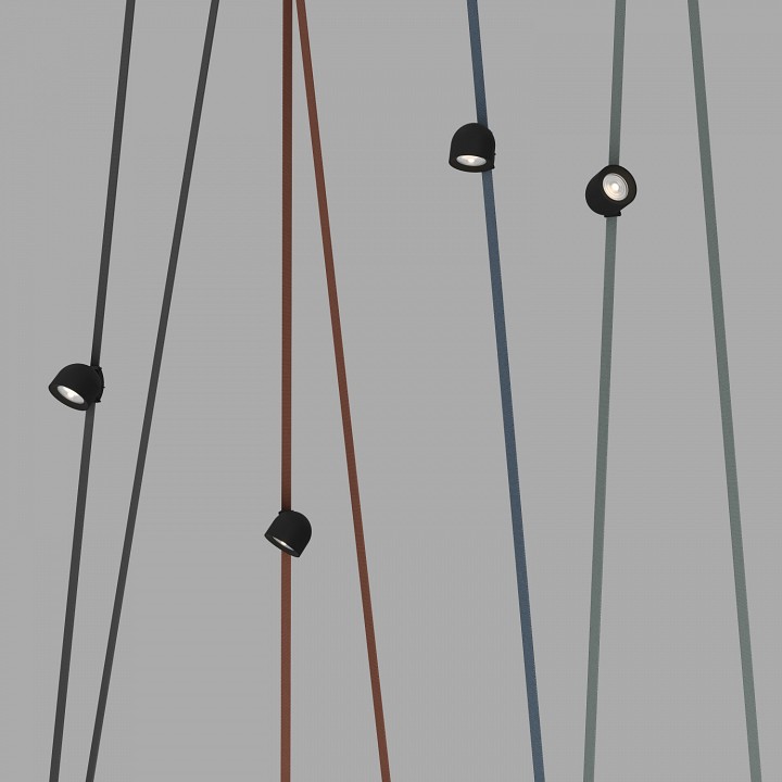 Накладной светильник denkirs belty spot dk5640-bk