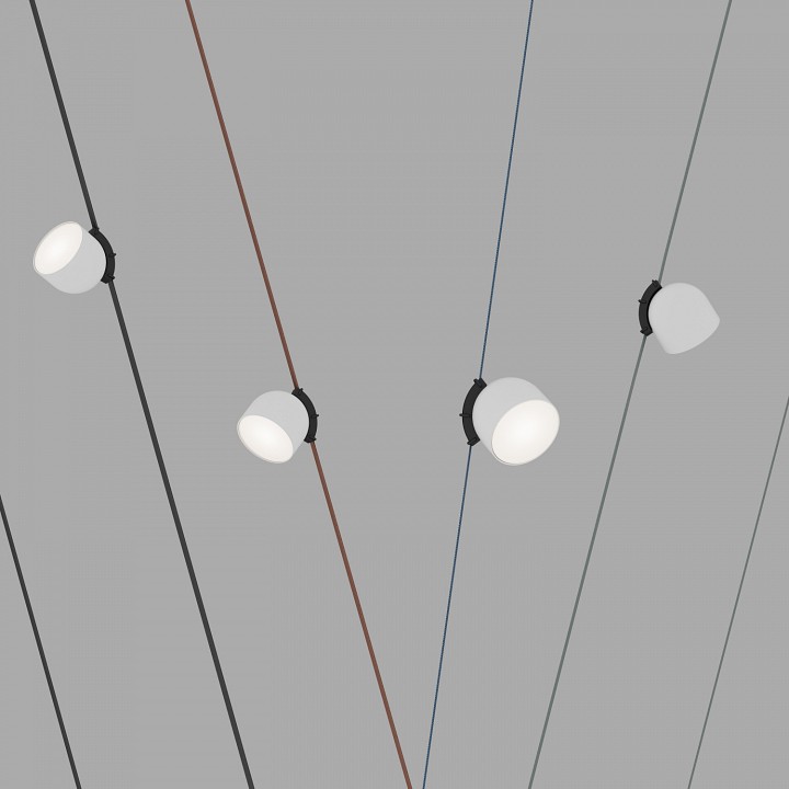 Накладной светильник denkirs belty spot dk5642-wh+bk