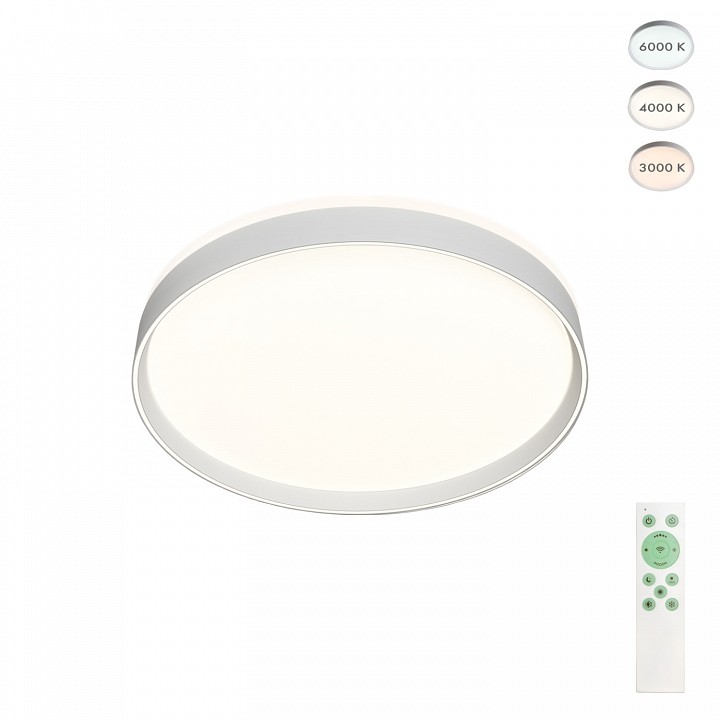 Накладной светильник denkirs plato dk6511-wh