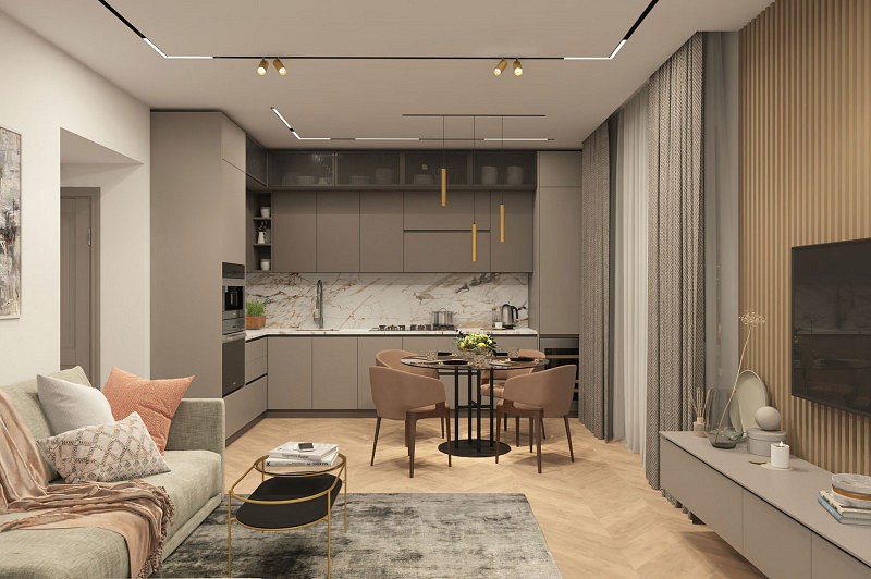 Накладной светильник denkirs smart dk8004-bk