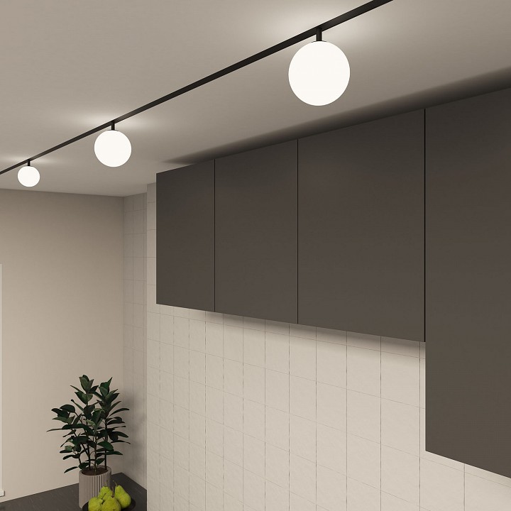 Светильник на штанге denkirs smart мун dk8050-bk