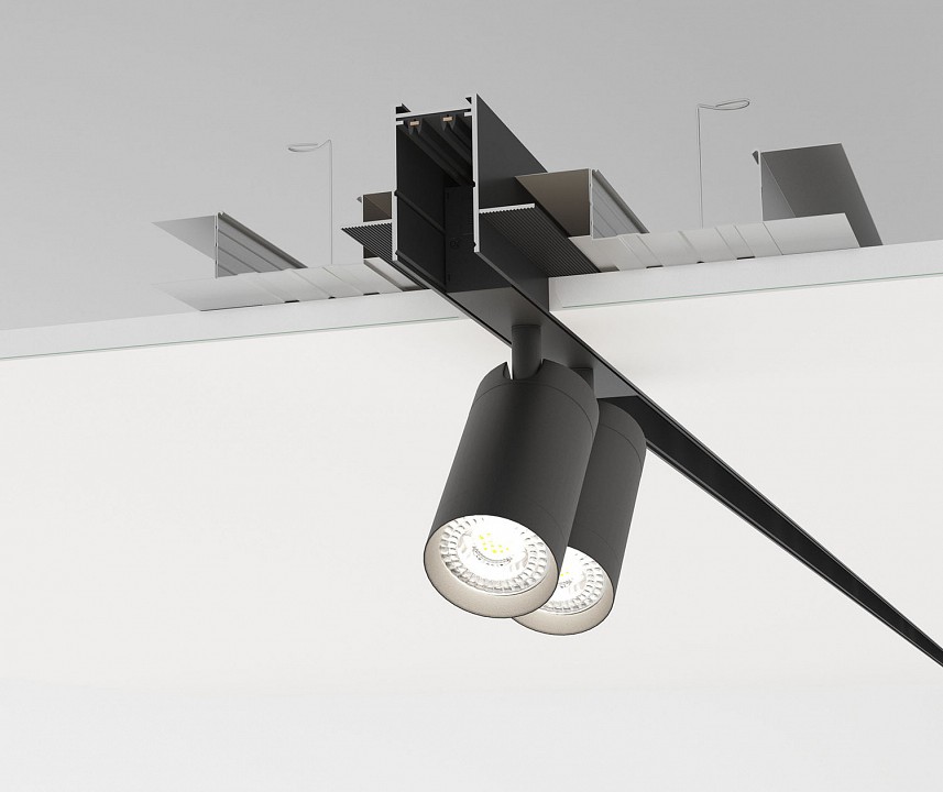 Трек встраиваемый denkirs smart tr2012-bk