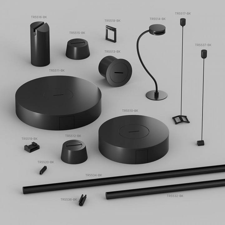 Крепление для треков-ремней denkirs belty base tr5518-bk