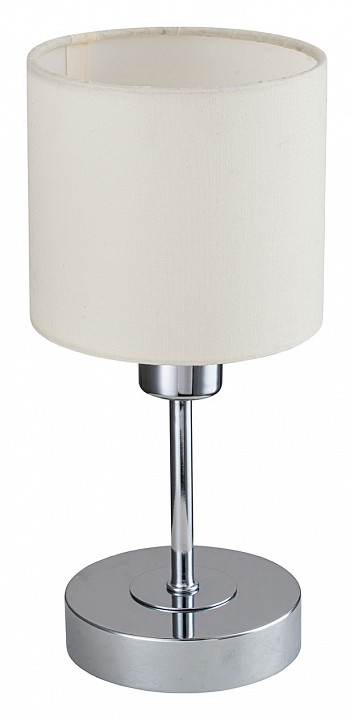 Настольная лампа декоративная escada denver 1109/1 chrome/beige