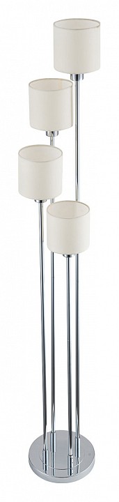 Торшер escada denver 1109/4 chrome/beige