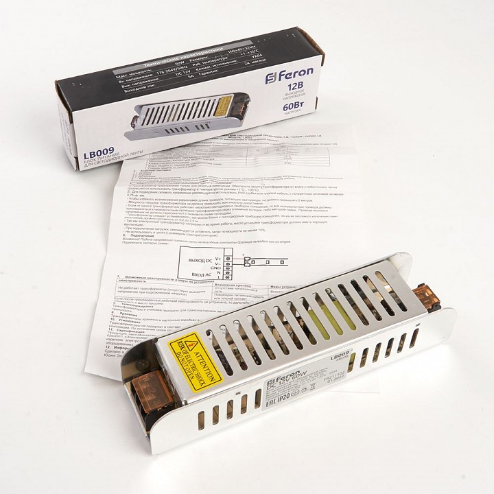 Блок питания feron lb009 48008