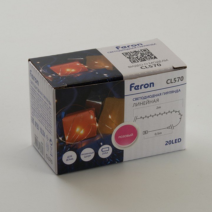 Гирлянда нить feron cl570 48602
