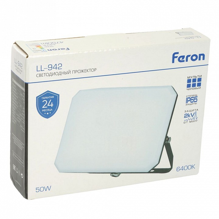 Настенно-потолочный прожектор feron ll-942 51045