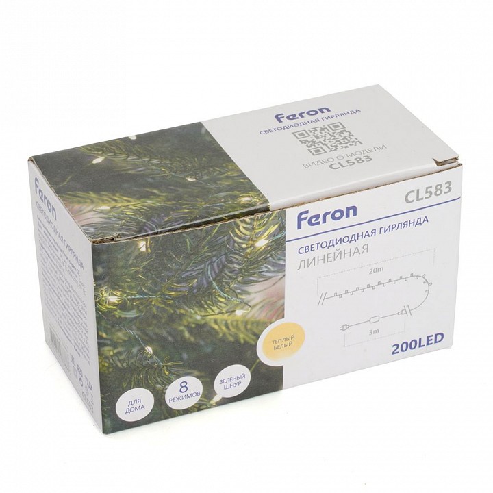 Гирлянда нить feron cl583 51442