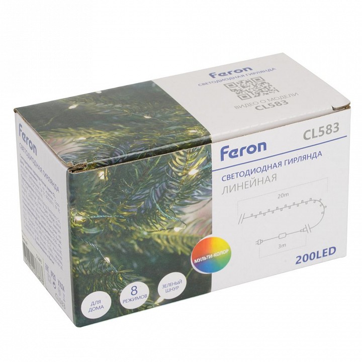 Гирлянда нить feron cl583 51444