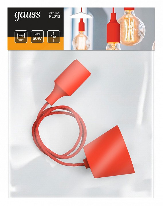 Подвесной светильник gauss decor pl013