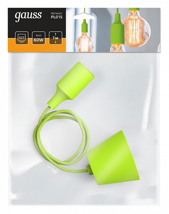 Подвесной светильник gauss decor pl015