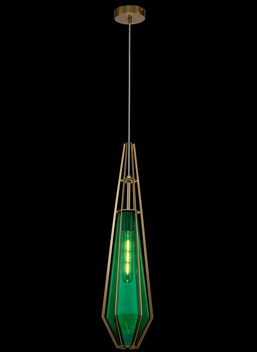 Подвесной светильник indigo vista 11012/a/1p green