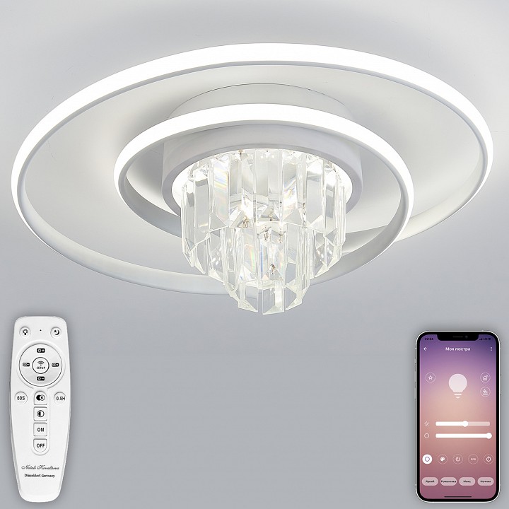 Накладной светильник natali kovaltseva crystal led lamps 81115/1c