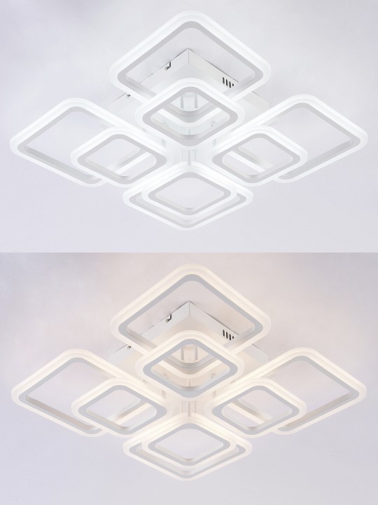 Потолочная люстра natali kovaltseva spektr led lamps 81108/4c