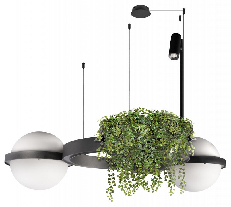 Подвесная люстра loft it jardin 10121/2 dark grey