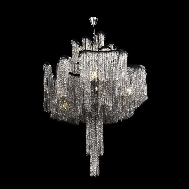 Подвесная люстра loft it stream 10208/1000 smoke