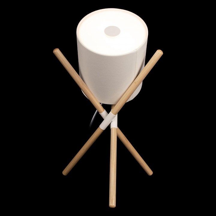 Настольная лампа декоративная loft it bobbin 10245t white