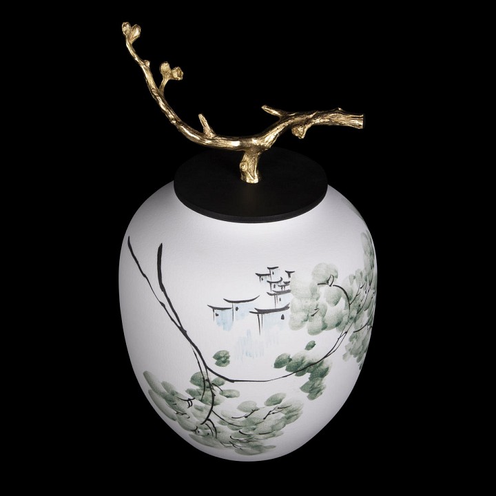 Ваза настольная loft it serene 10285v/s