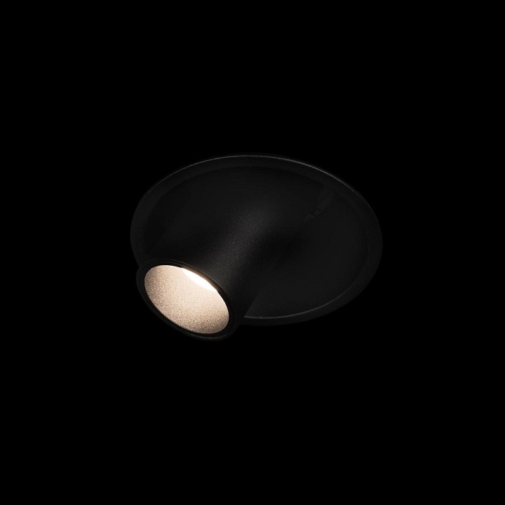 Встраиваемый светильник loft it lens 10322/a black